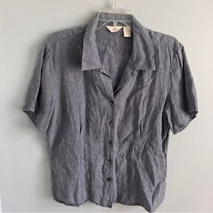 J Jill Linen Blouse